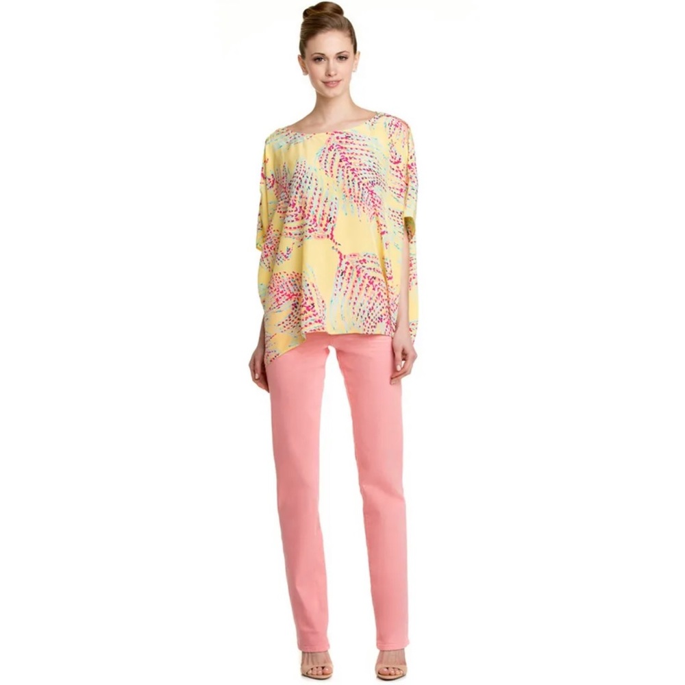 Lilly Pulitzer, Worth Straight Jean in Sherbet,  Size 0
